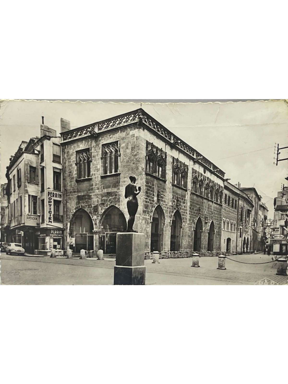 Recto de la carte postale