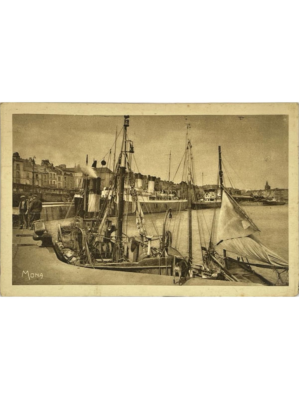 Recto de la carte postale