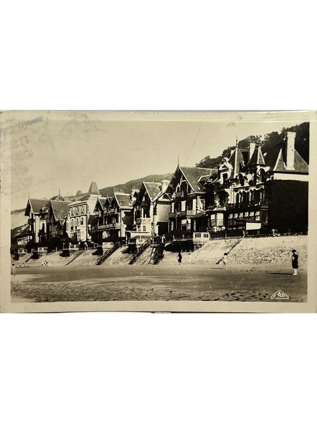 Recto de la carte postale