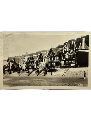 Carte postale – Houlgate (Calvados) – Les villas sur la plage – Carte photo n° 84