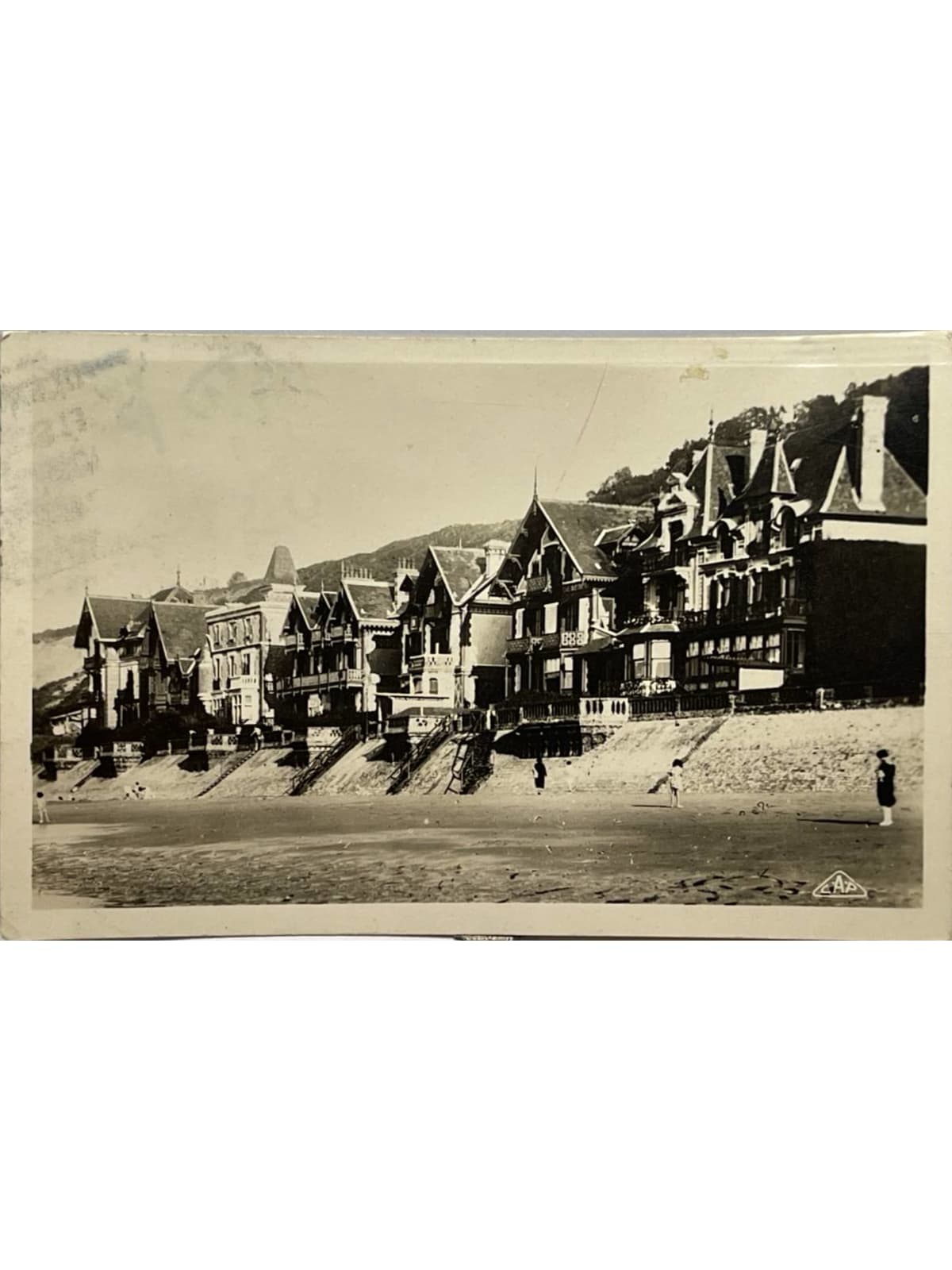 Recto de la carte postale