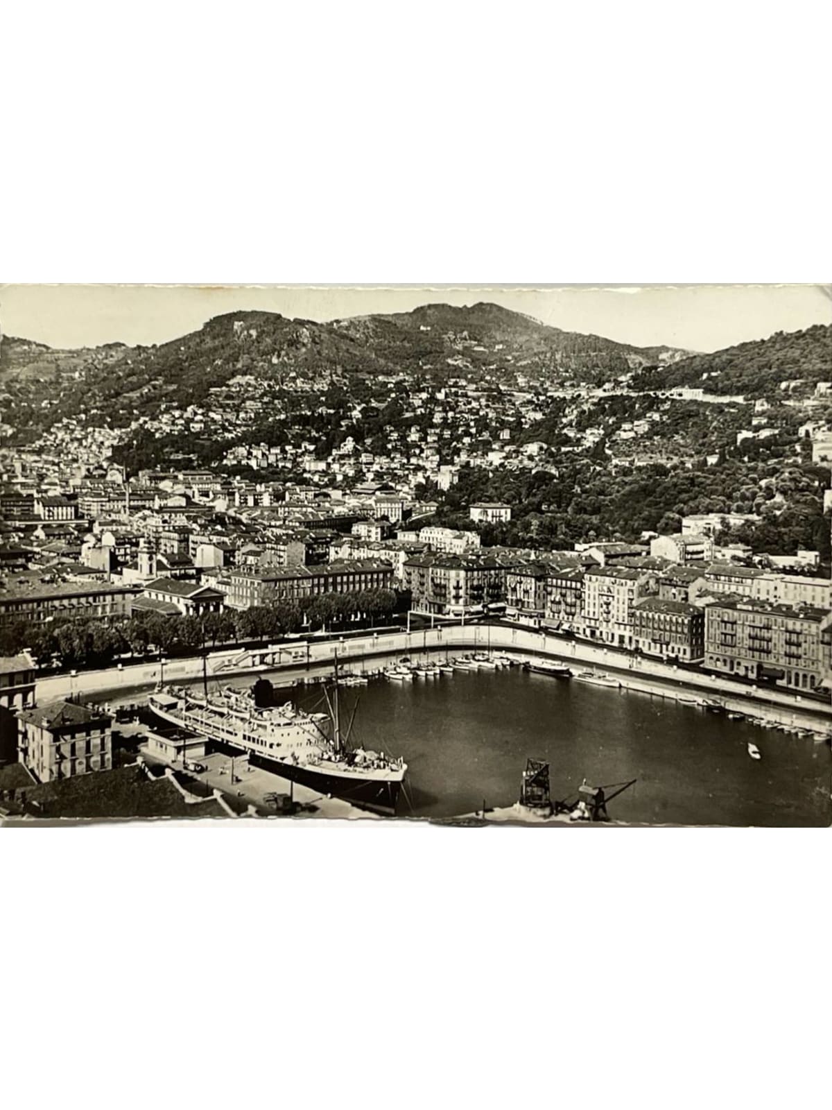 Recto de la carte postale