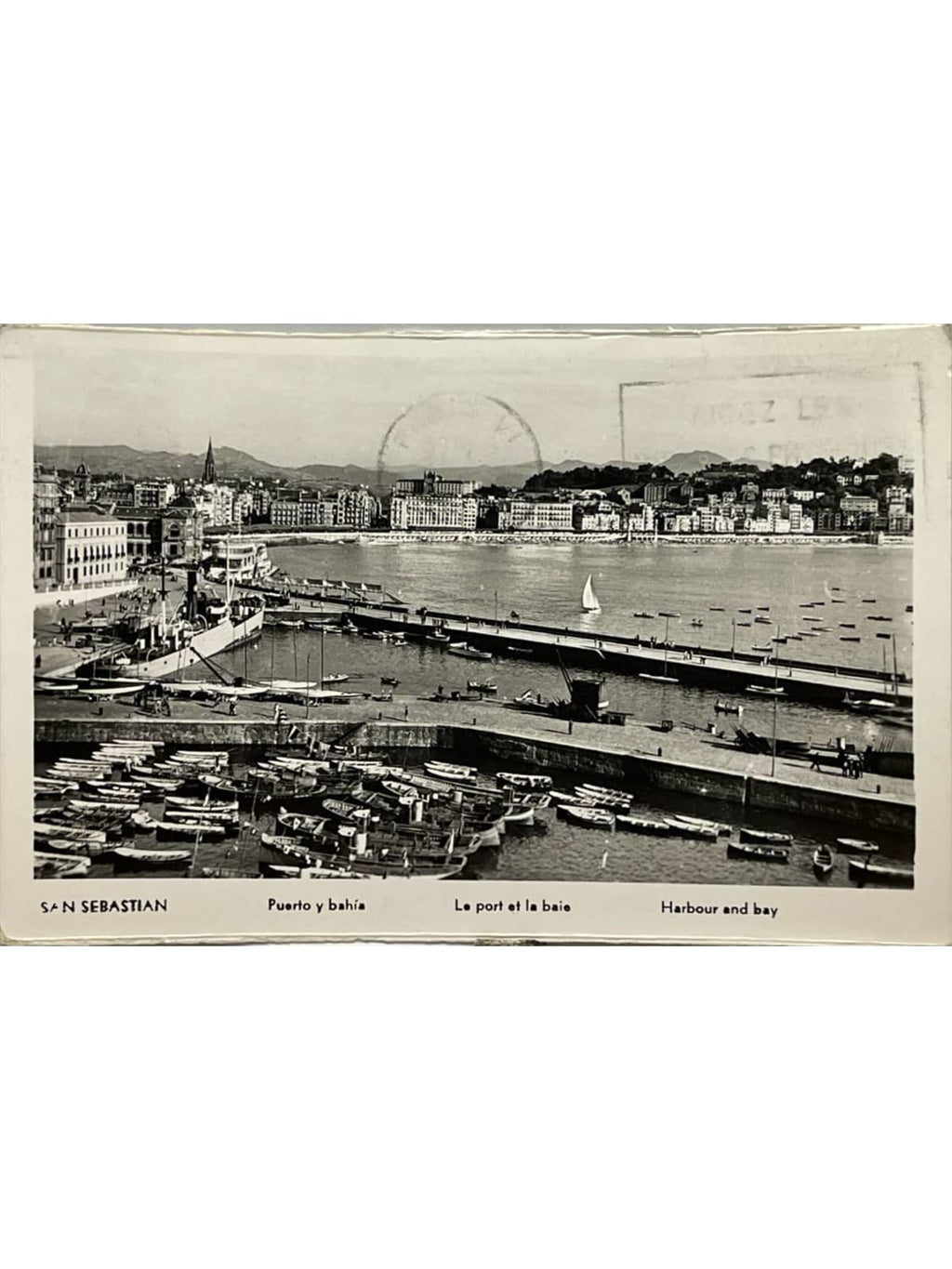 Recto de la carte postale