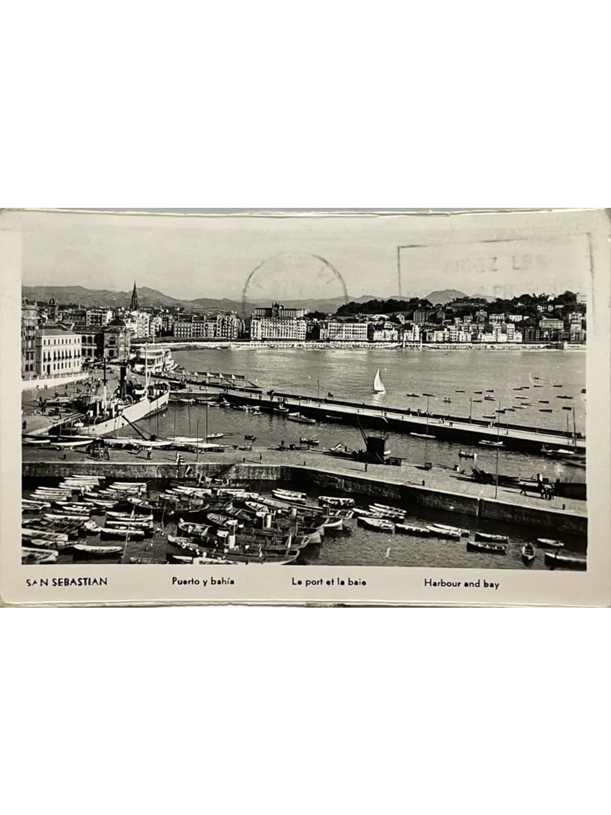 Recto de la carte postale