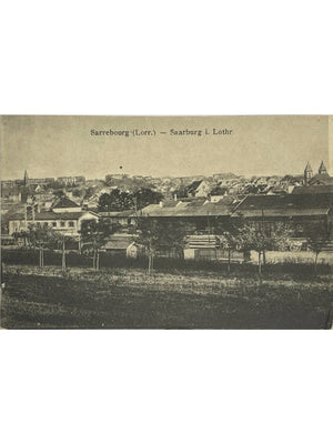Sarrebourg (Moselle) – Vue générale – Saarburg i. Lothr. – CPA