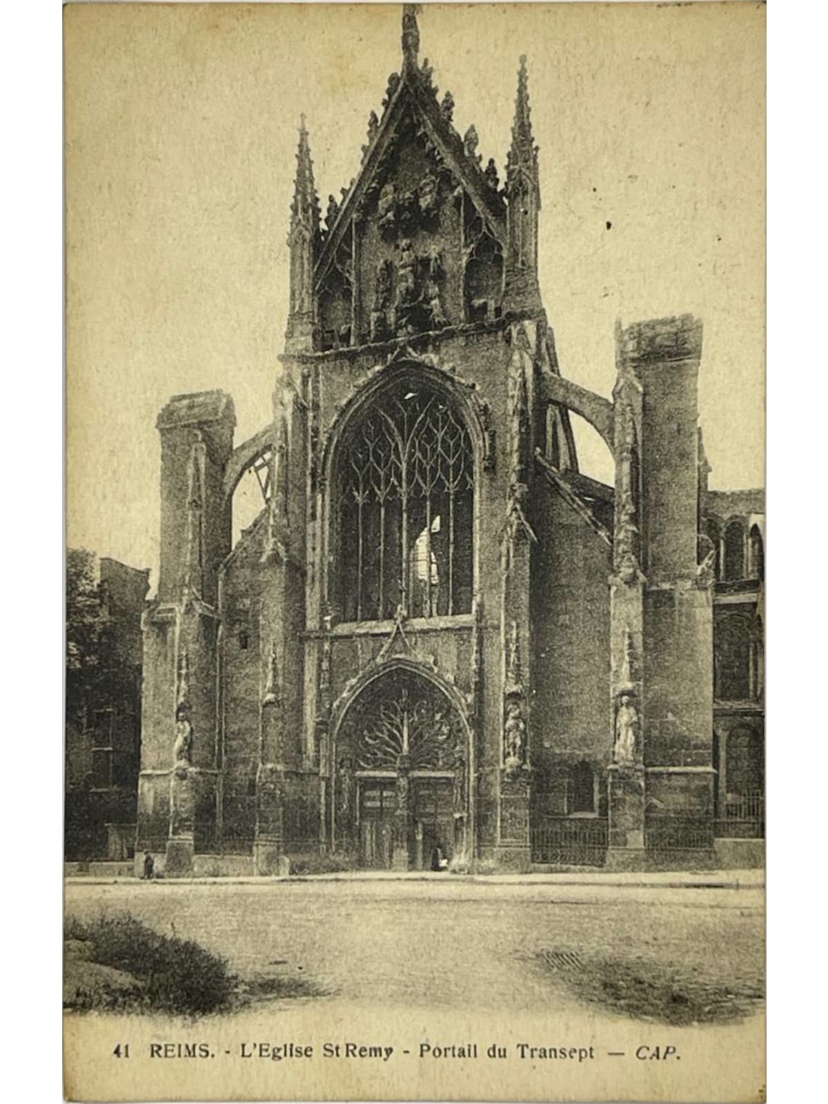 Recto de la carte postale