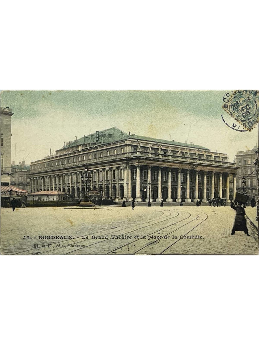 Recto de la carte postale