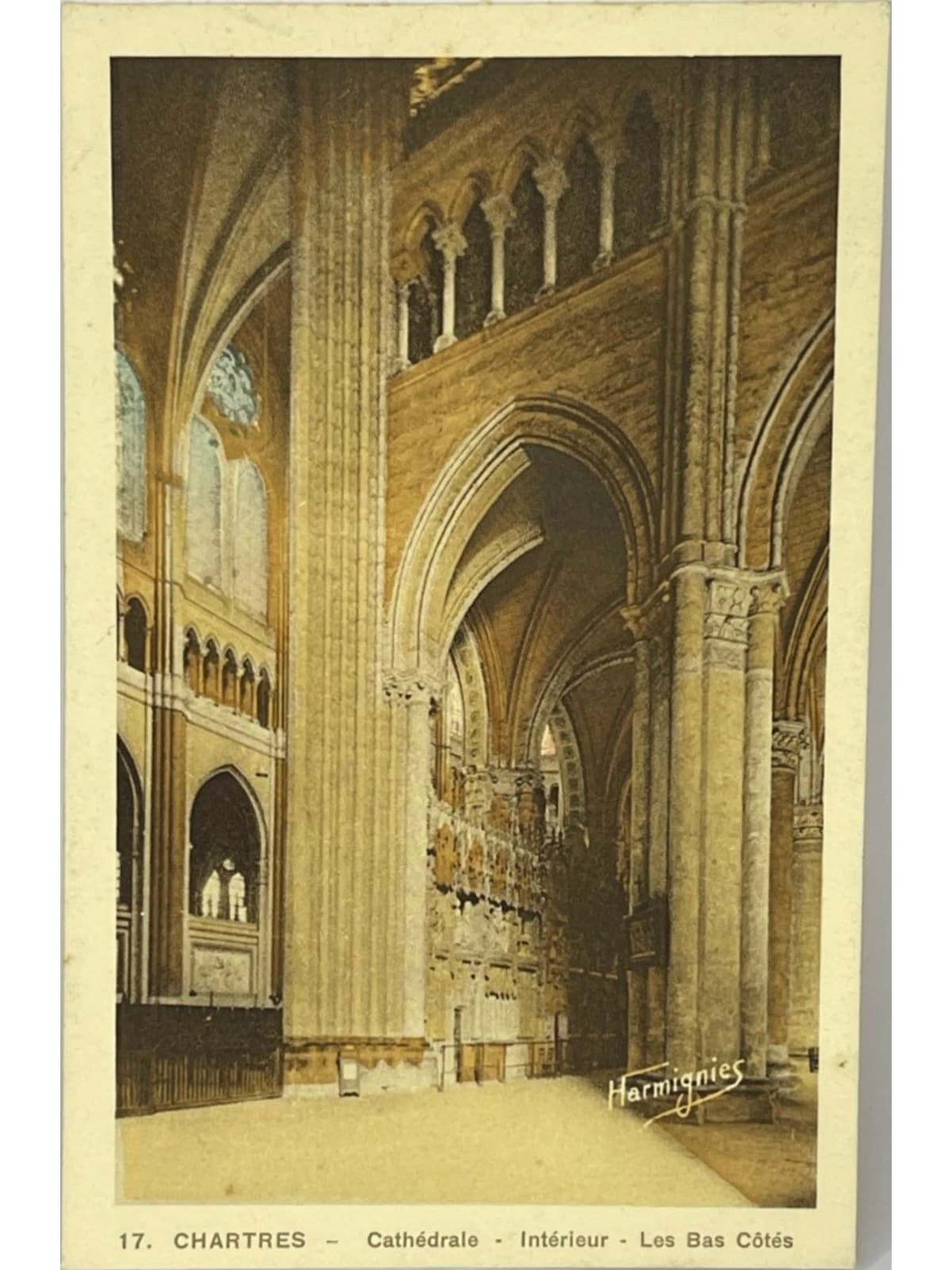 Recto de la carte postale
