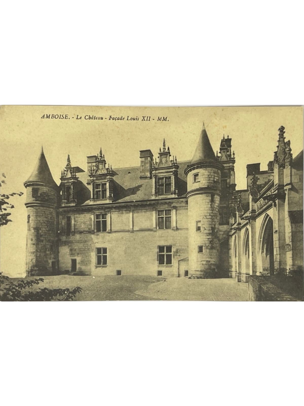 Recto de la carte postale