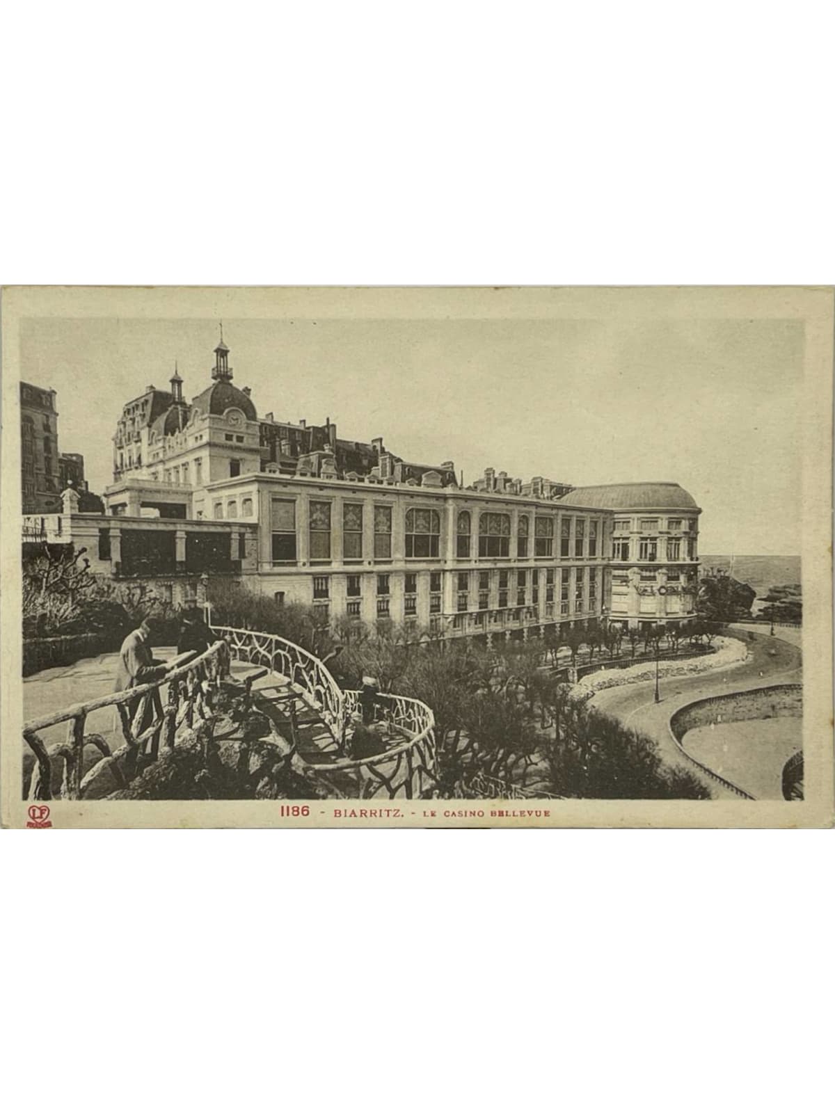 Recto de la carte postale