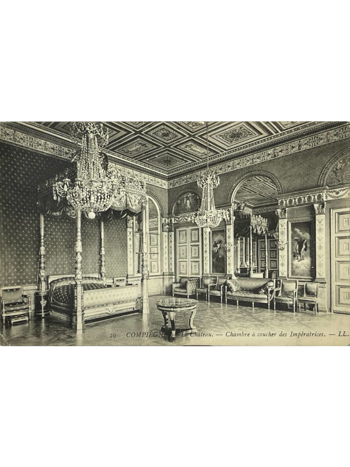 Recto de la carte postale