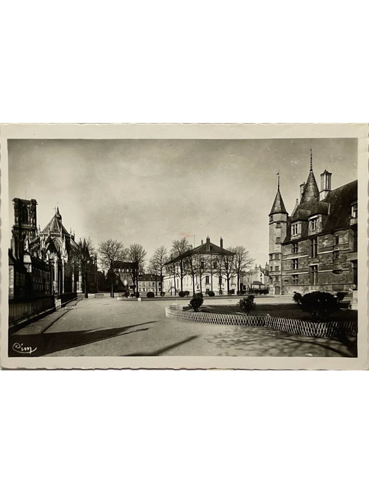Recto de la carte postale