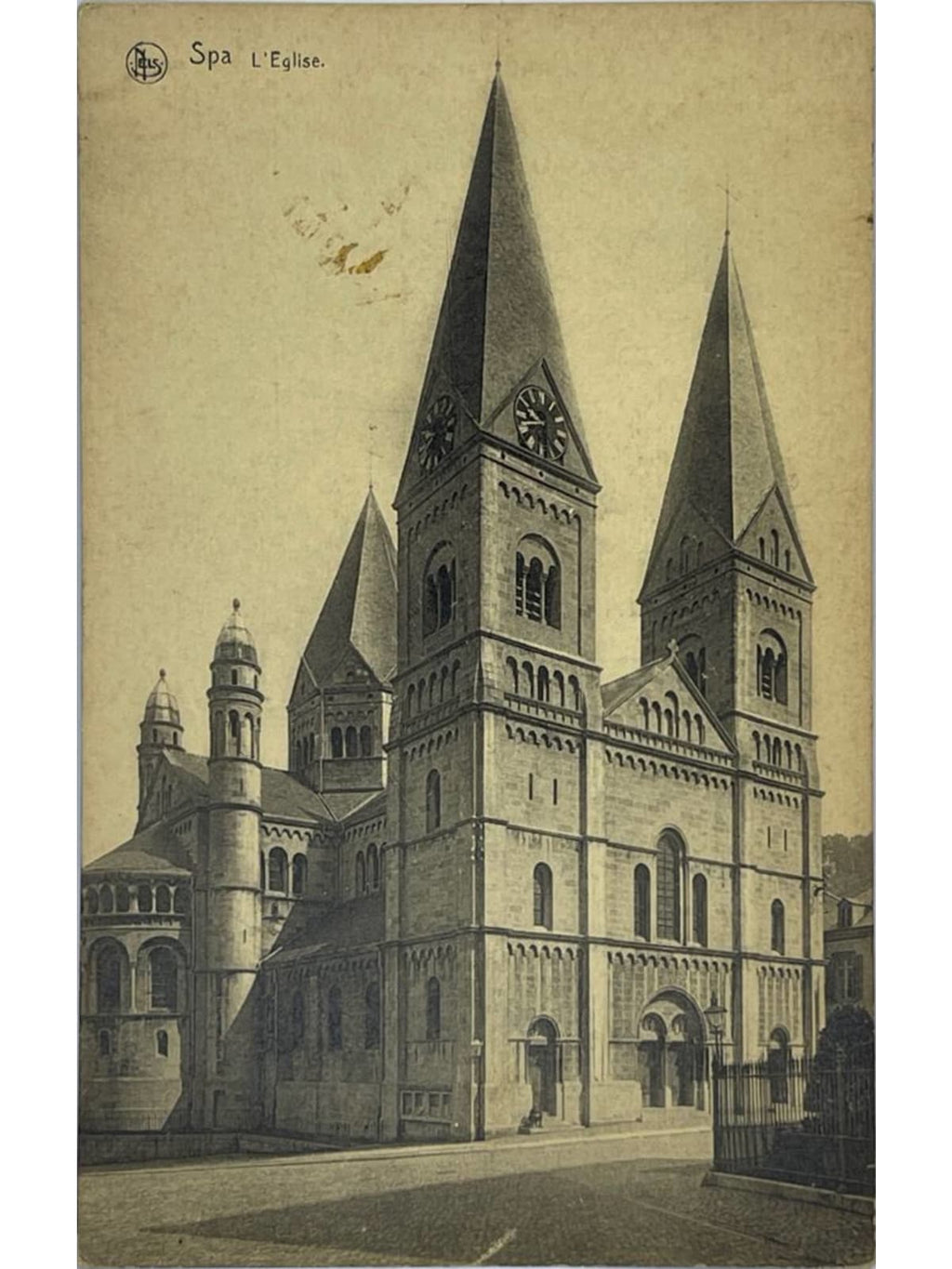 Recto de la carte postale