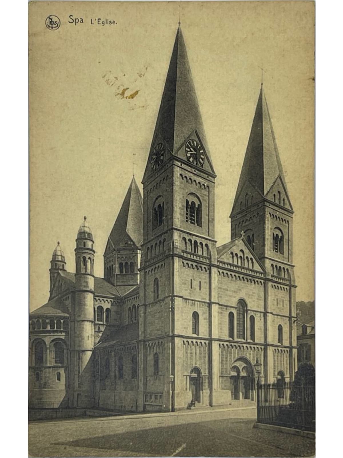 Recto de la carte postale