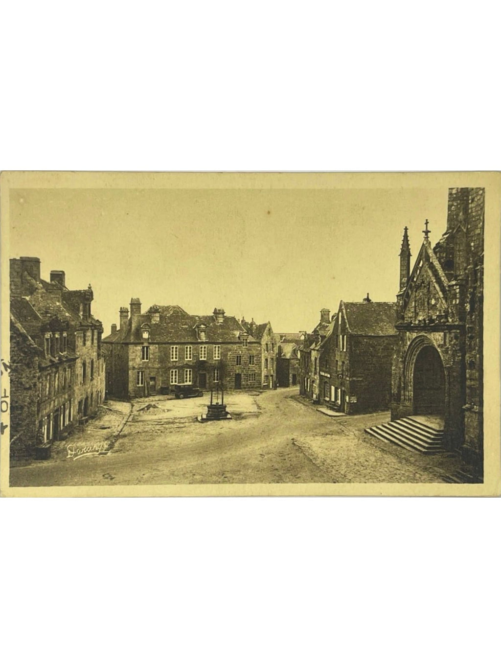 Recto de la carte postale