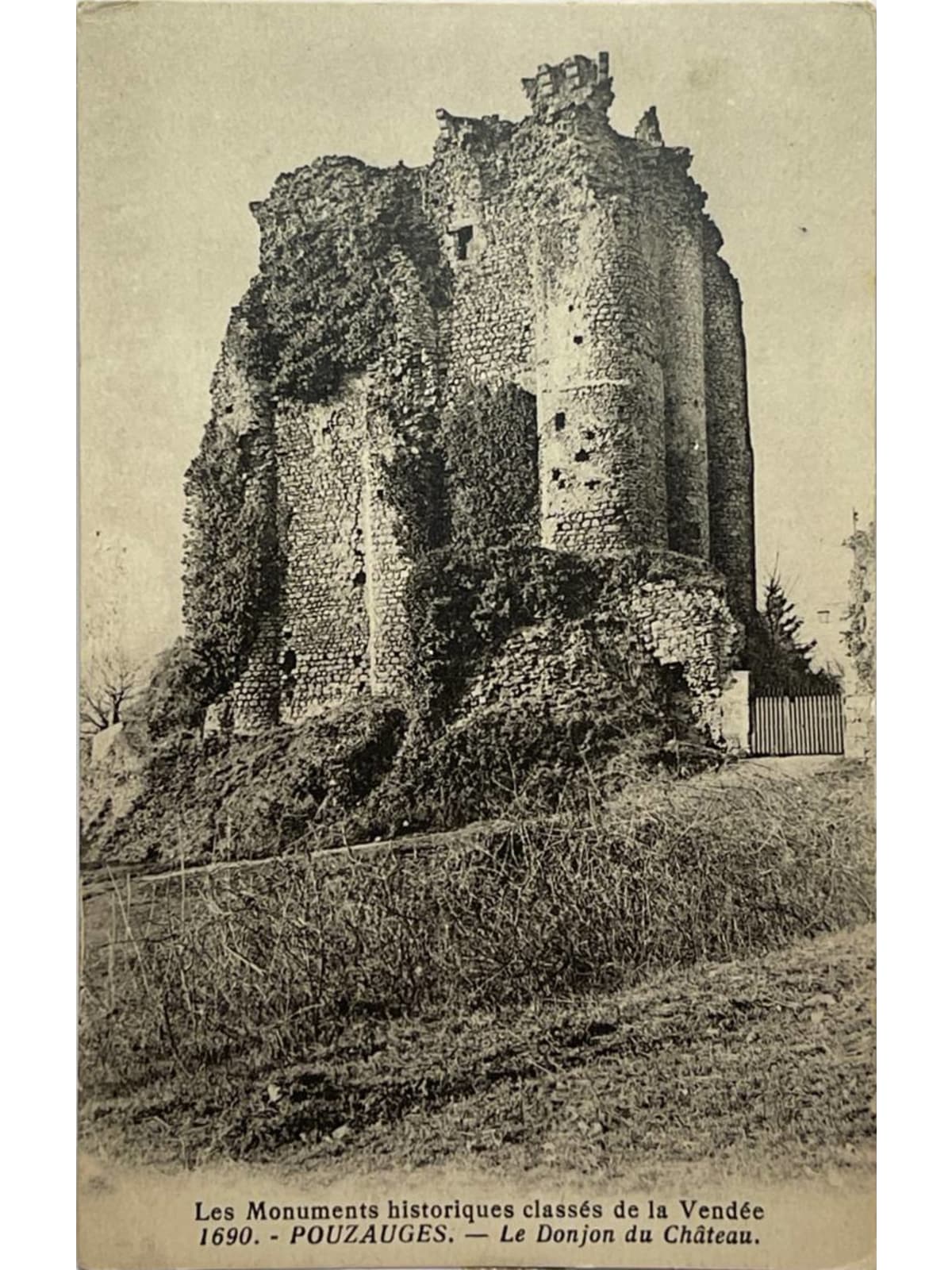 Recto de la carte postale