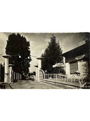 Créteil – L'entrée du camping – CPSM Raymond