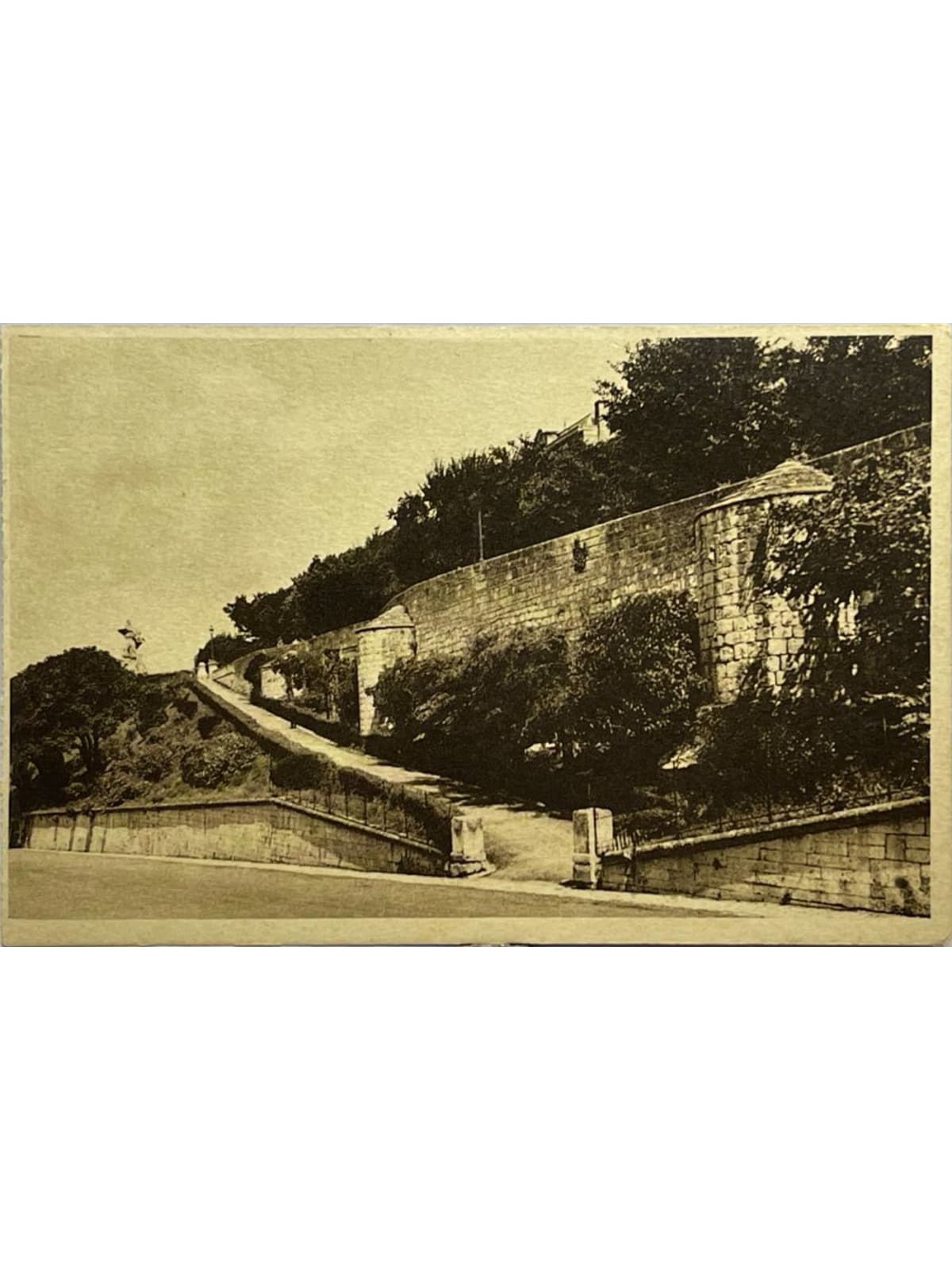 Recto de la carte postale