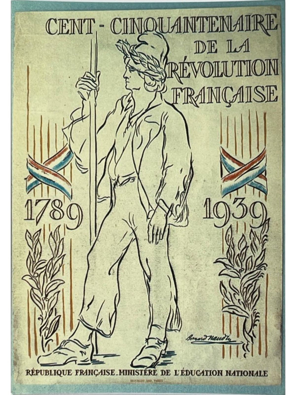 Recto de la carte postale