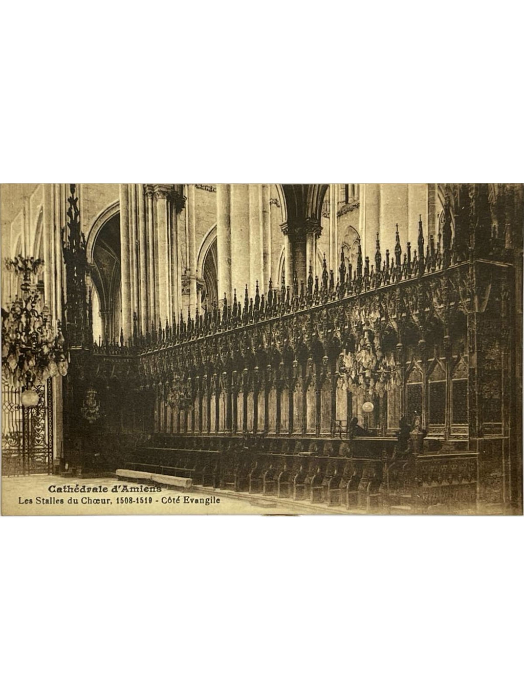 Recto de la carte postale