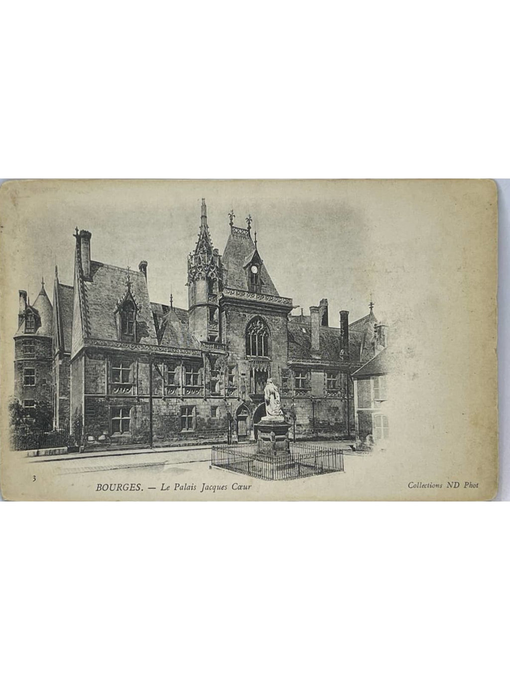 Recto de la carte postale