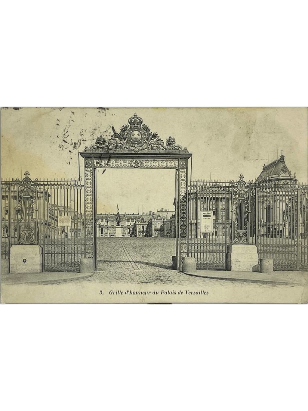 Recto de la carte postale