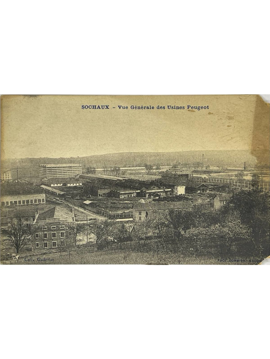 Recto de la carte postale
