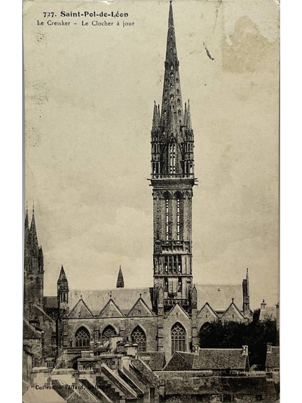 Recto de la carte postale