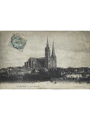 Carte postale – Chartres – La cathédrale Notre-Dame – Collections ND Phot.