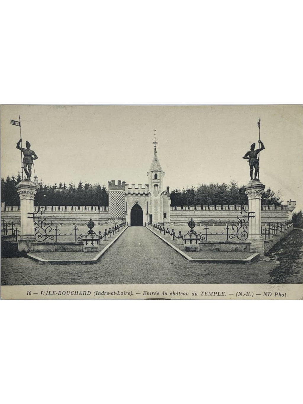 Recto de la carte postale
