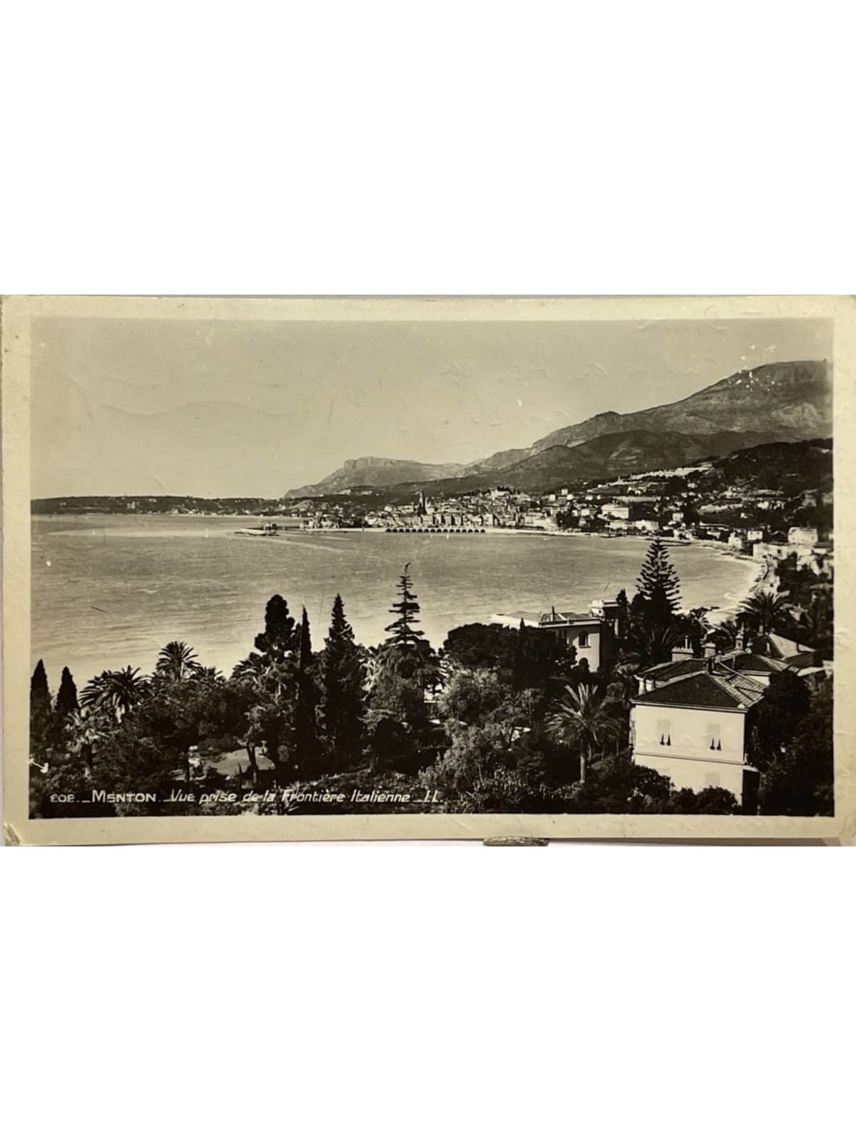Recto de la carte postale