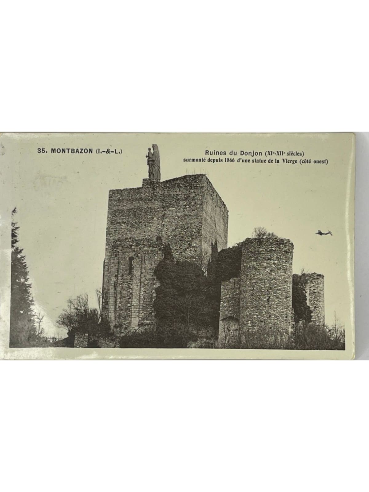 Recto de la carte postale