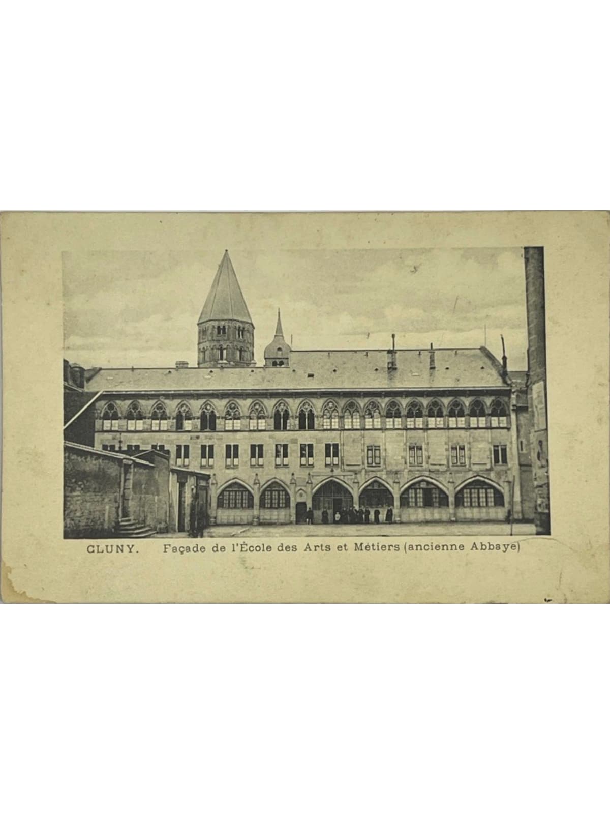 Recto de la carte postale
