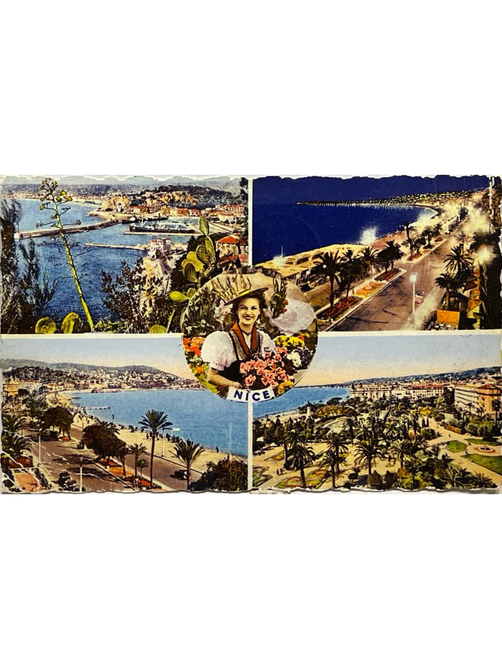 Recto de la carte postale