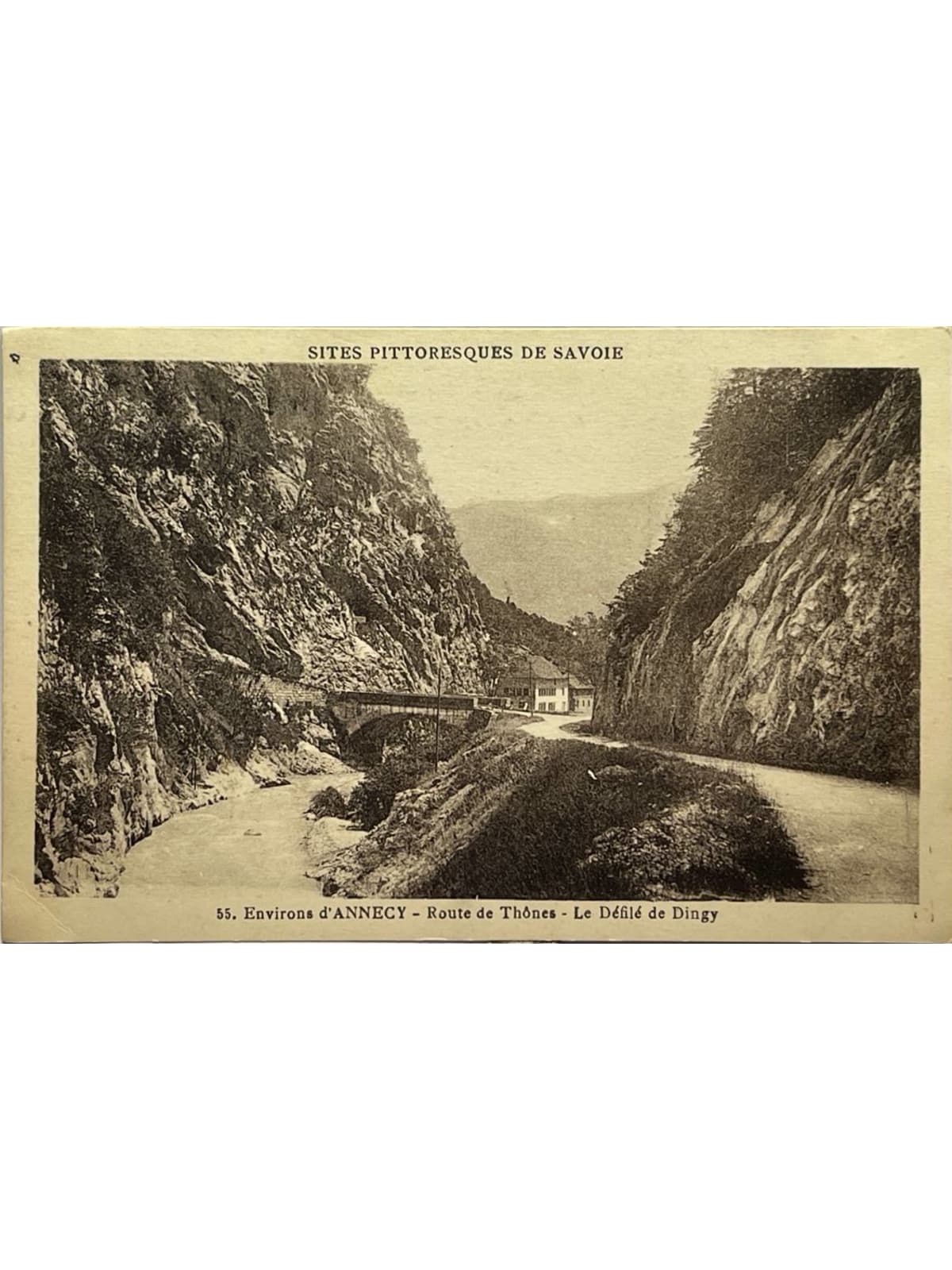 Recto de la carte postale