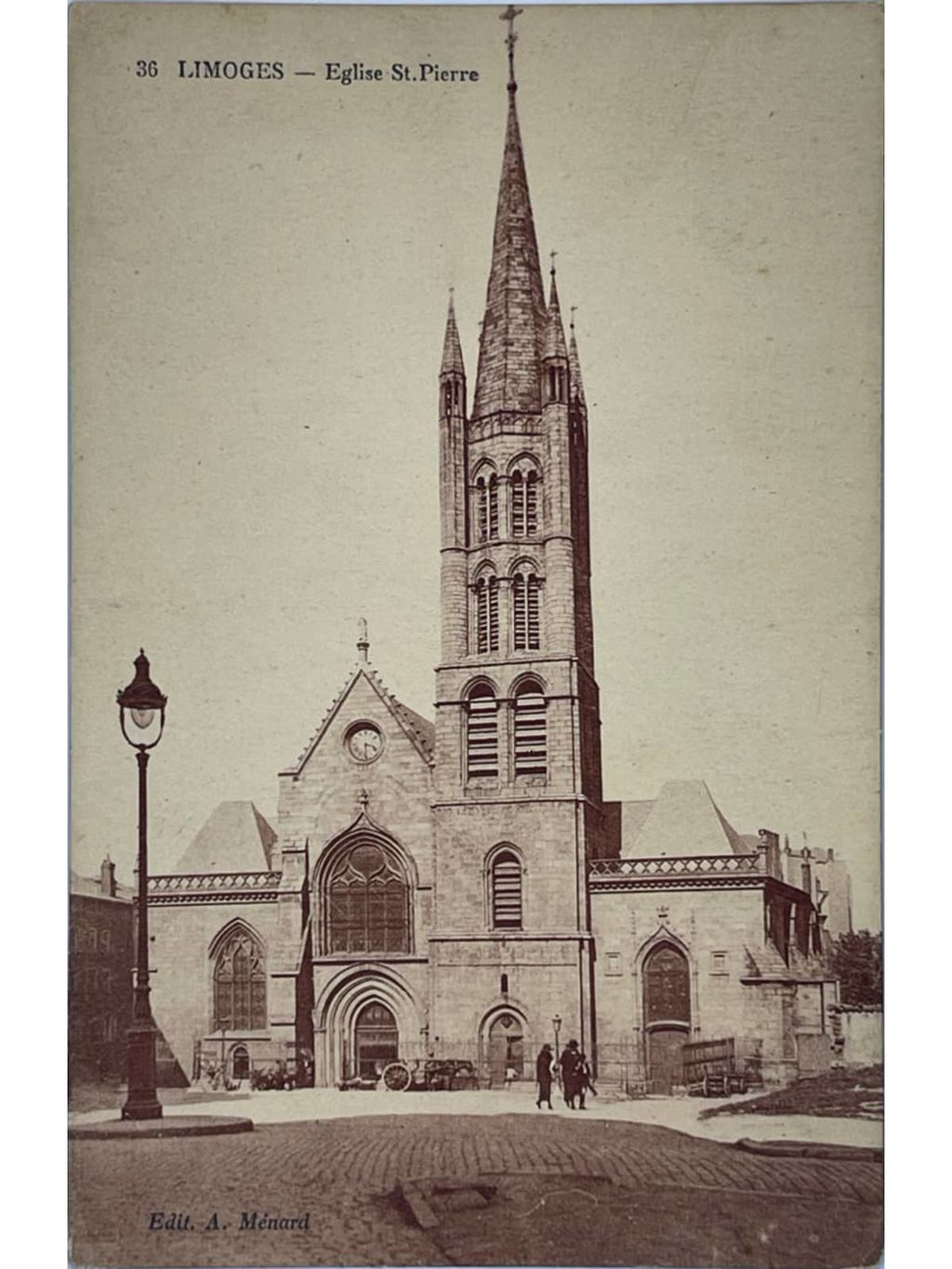 Recto de la carte postale