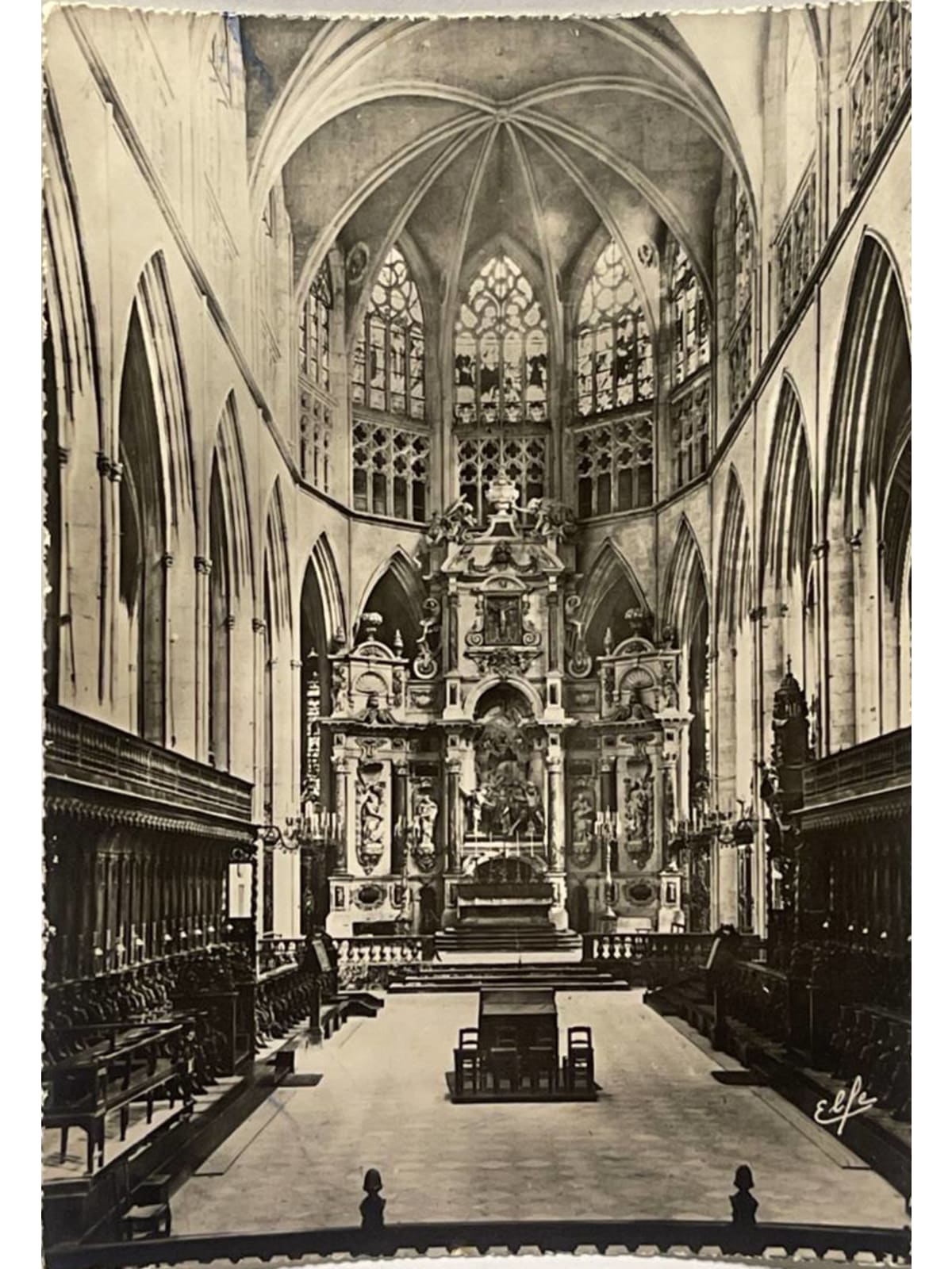 Recto de la carte postale