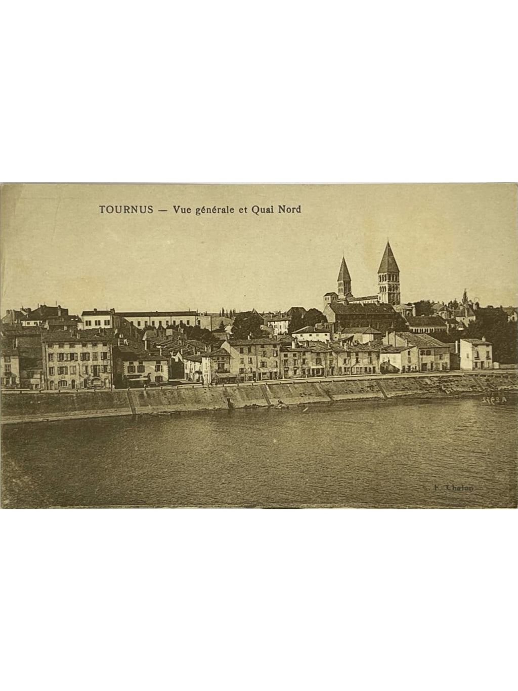 Recto de la carte postale
