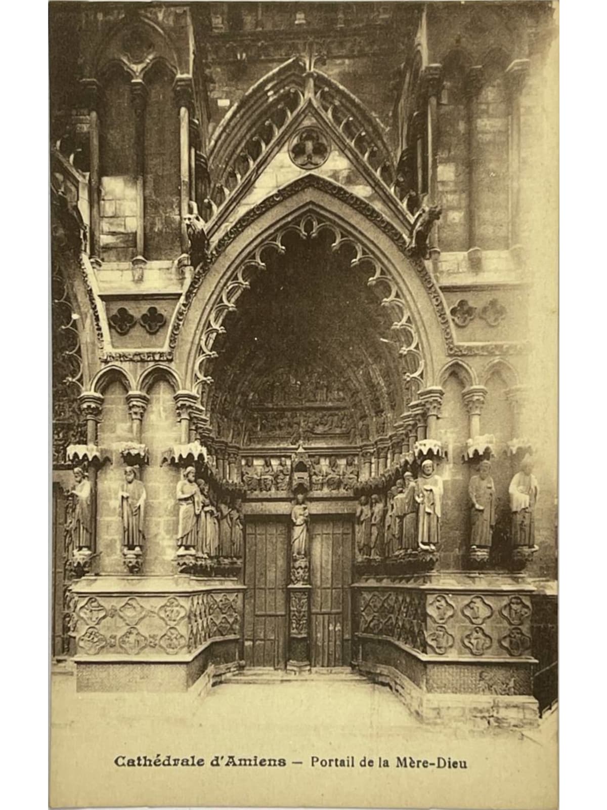 Recto de la carte postale