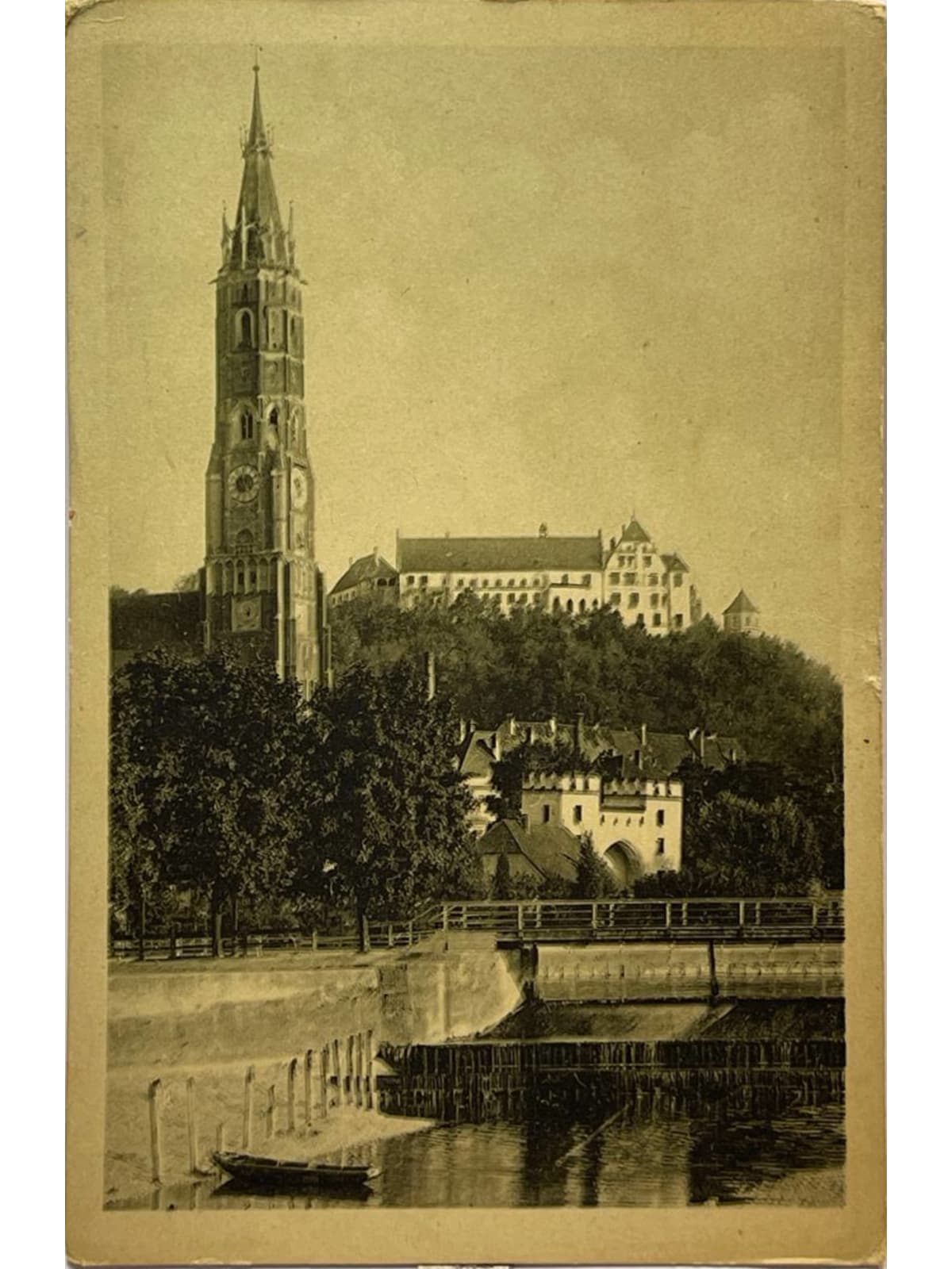Recto de la carte postale