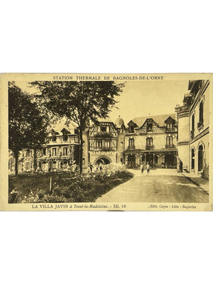 Bagnoles-de-l'Orne – Villa Javin à Tessé-la-Madeleine – CPA années 1930