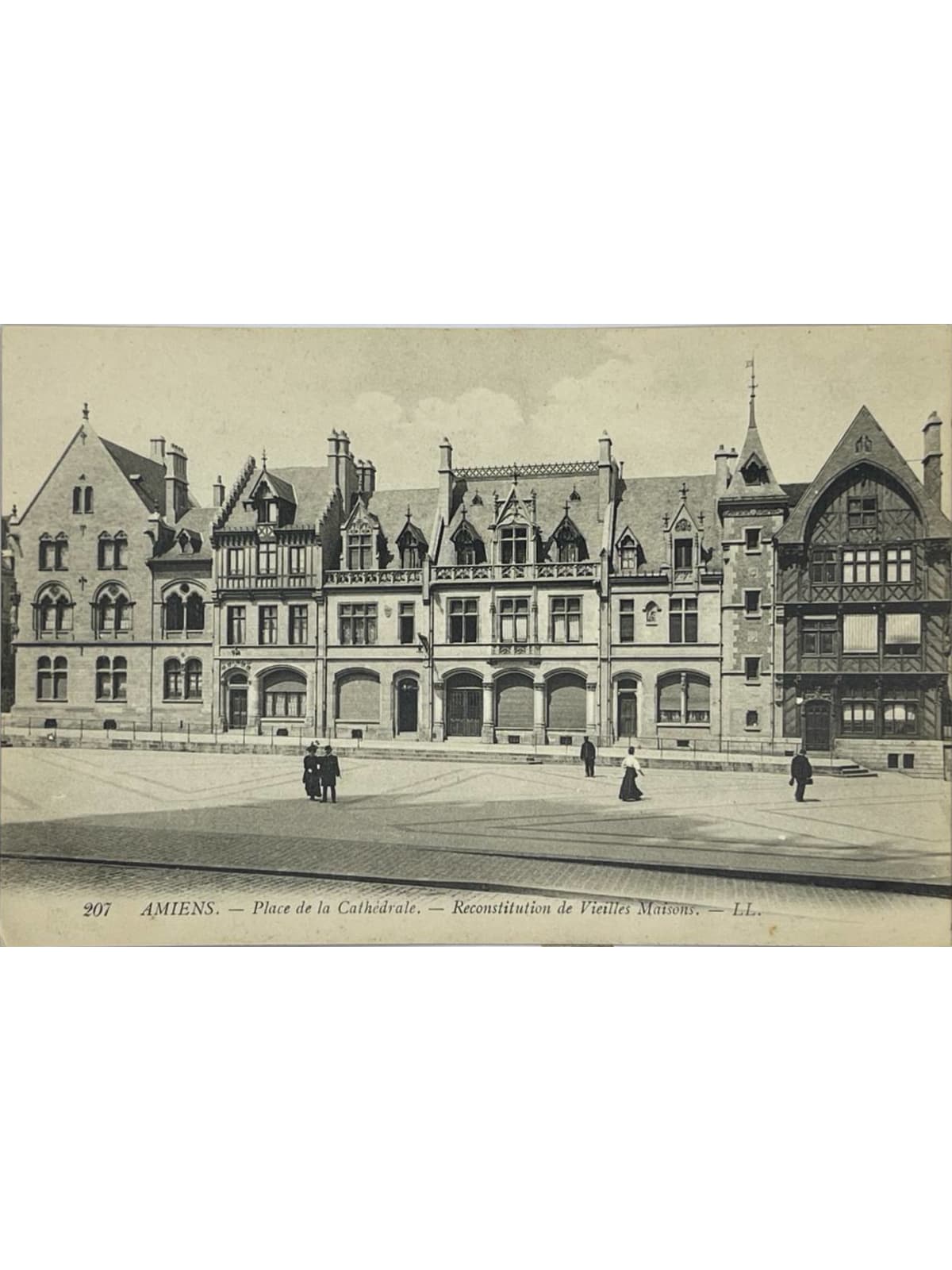 Recto de la carte postale