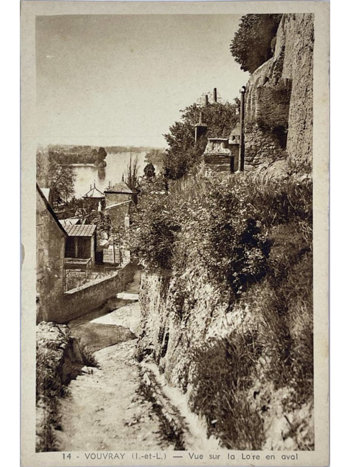 Recto de la carte postale