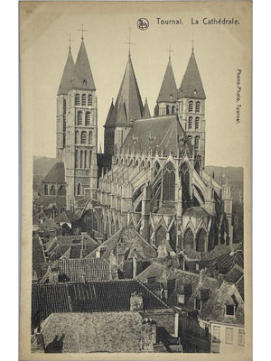 Tournai – Cathédrale Notre-Dame – CPA Phono-Photo