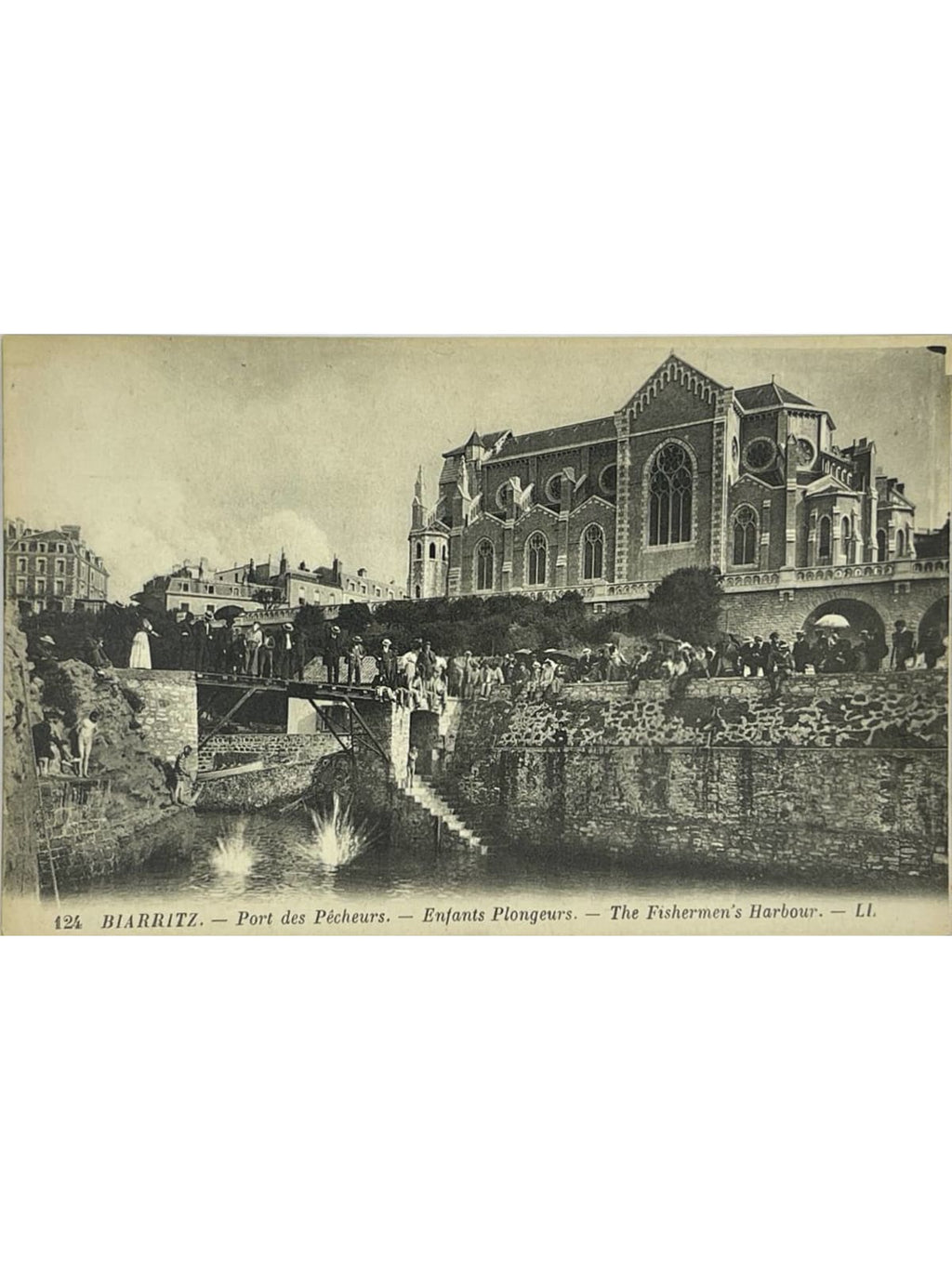 Recto de la carte postale