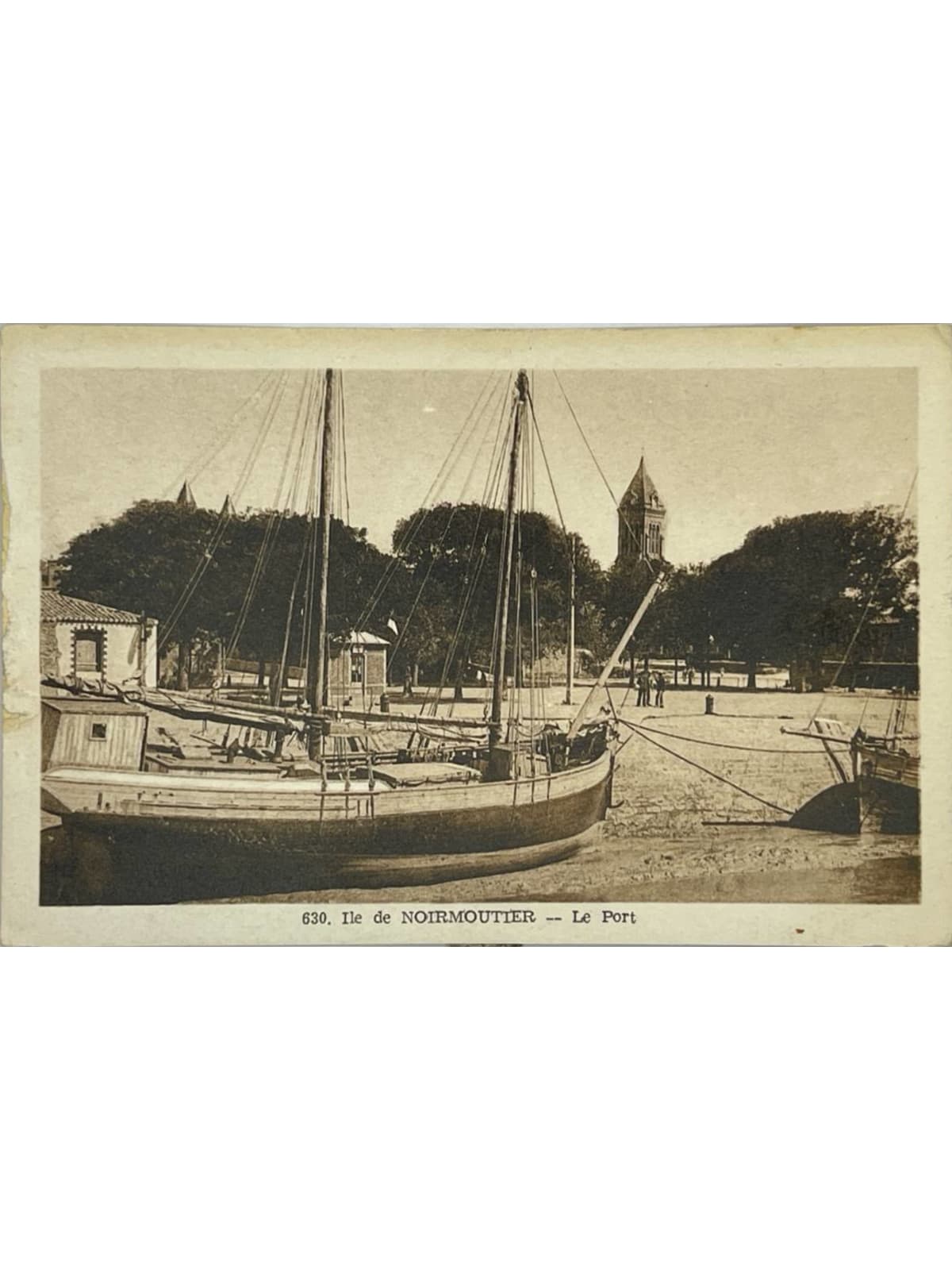 Recto de la carte postale