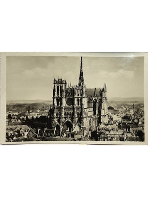 Amiens – Cathédrale Notre-Dame, vue générale – CPA Real-Photo n° 92