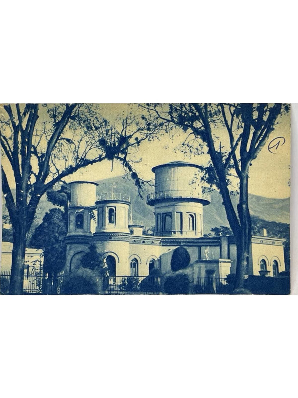 Recto de la carte postale