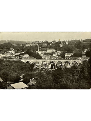 Carte postale – Bolbec (76) – Le viaduc – Édition Glatigny, années 1950