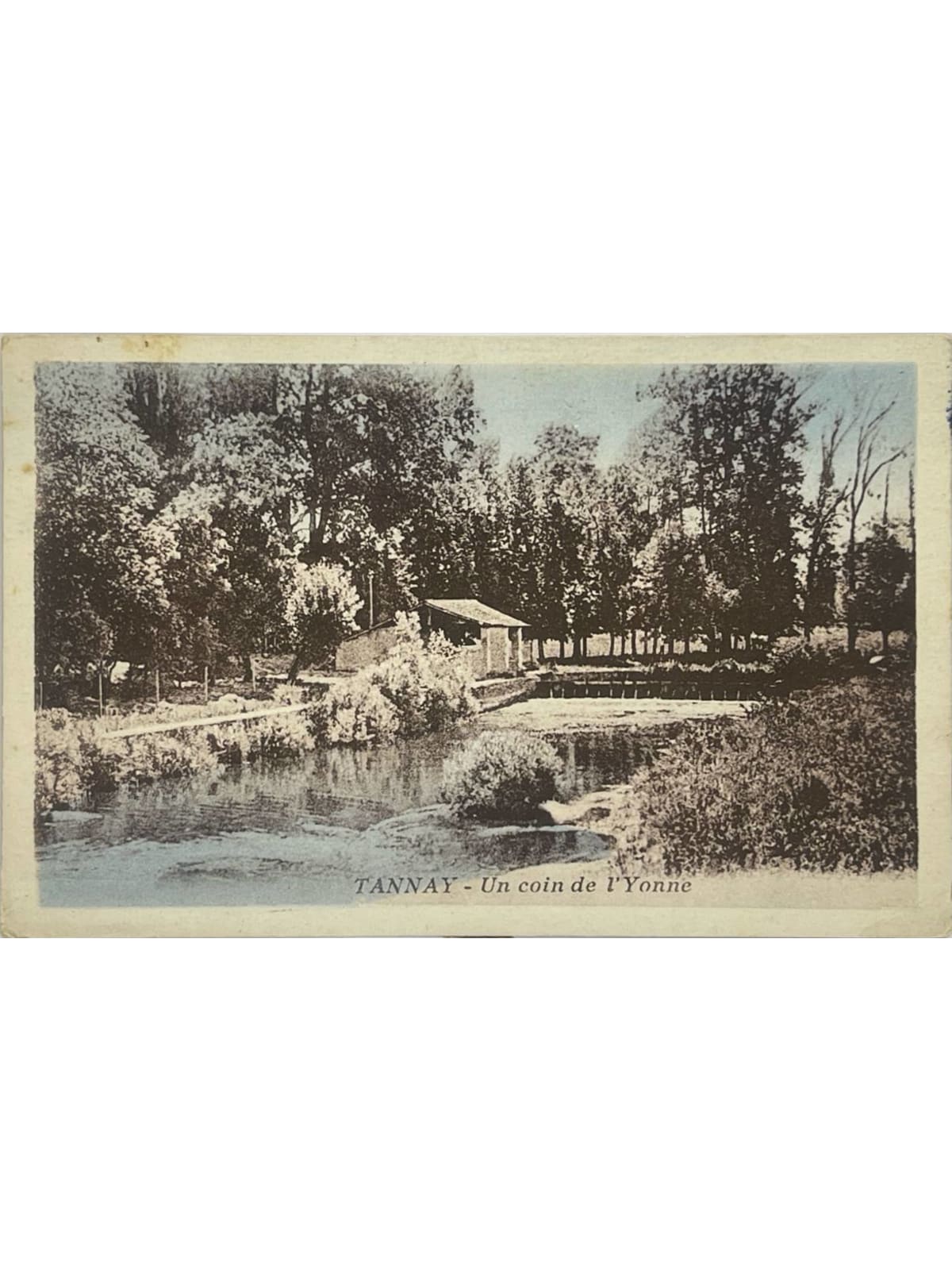 Recto de la carte postale